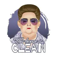 This house is clean T-Shirt - design