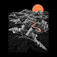 Crimson Trail to the Sun - design