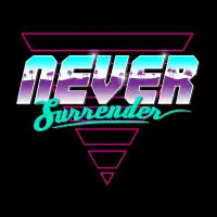 NEVER SURRENDER - design