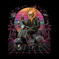 Night Brew Rider - design