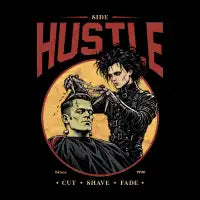 Scissorhands Barbershop - design
