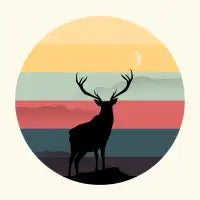 WINTER DEER T-Shirt - design