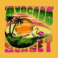 Avocado Sunset T-Shirt - design