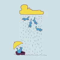 Kitten rain - design
