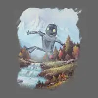Robot times - borderless edition - design