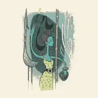 CRANE LADY - design