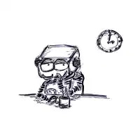 Procrastinating Robot - design