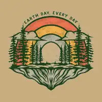 EARTH DAY EVERY DAY T-Shirt - design