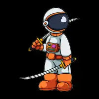 Astronaut Samurai - design