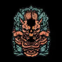 Inside Oni Mask - design