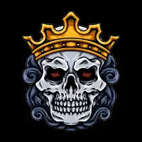 Skull King Head - design