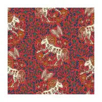Unicorn medieval red - design