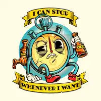I can stop whenever I want - design