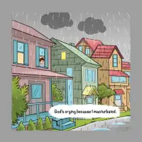God's crying - design