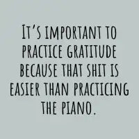 Practice Gratitude - design