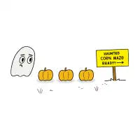 Haunted Corn Maze - design