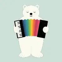 Aurora Accordionist - design