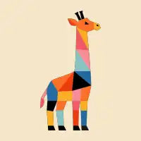 Kaleido Giraffe - design
