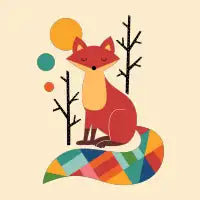 Rainbow Fox - design