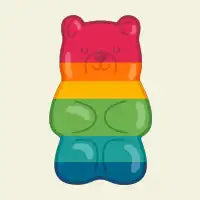 Rainbow Gummy Bear - design