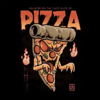 HAUNTED BY THE LAST SLICE - design