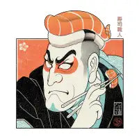 SUSHI MASTER - THE LEGEND OF SALMON NIGIRI - design