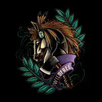 WILD FREE THE HORSE - design