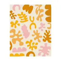 Abstract Shapes in Yellow - design