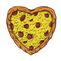 Pizza Love - design