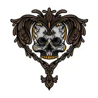 skull nocturnal T-Shirt - design