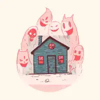 Haunted cabin - design