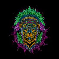 PopArt LION - design