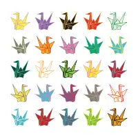 Origami Paper Cranes - design