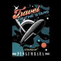 Travel to the stars! - design