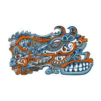 Indigenous Faces_Rain and Storms - design