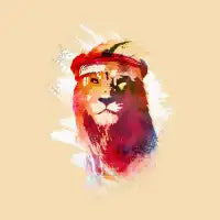 Gym lion - design