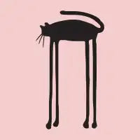 Looong leg cat - design