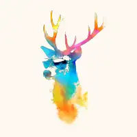 Sunny stag - design