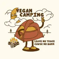 VEGAN CAMPING - design