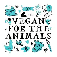 VEGAN FOR THE ANIMALS - design