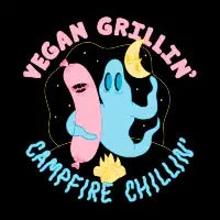 VEGAN GRILLIN' CAMPFIRE CHILLIN' - design