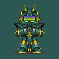 Warning Robot - design