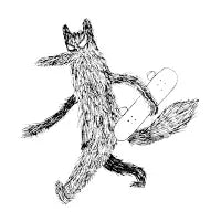 skate wolf - design
