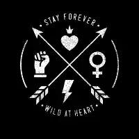 Stay Forever Wild at Heart - design