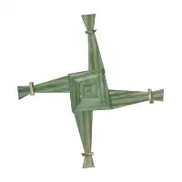 St Brigit's Cross T-Shirt - design