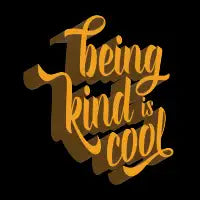 Being Kind is Cool - design