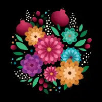 Cut Paper Flowers - design