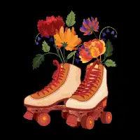 Fall Roller Skate Bouquet - design