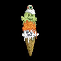 Halloween Eye Scream Cone - design