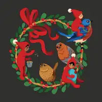 The Winter Birdwatchers - design